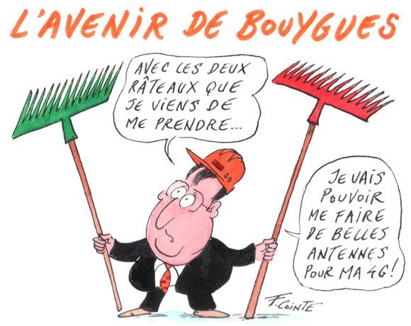 Dessin: Quelle stratégie pour Bouygues Telecom